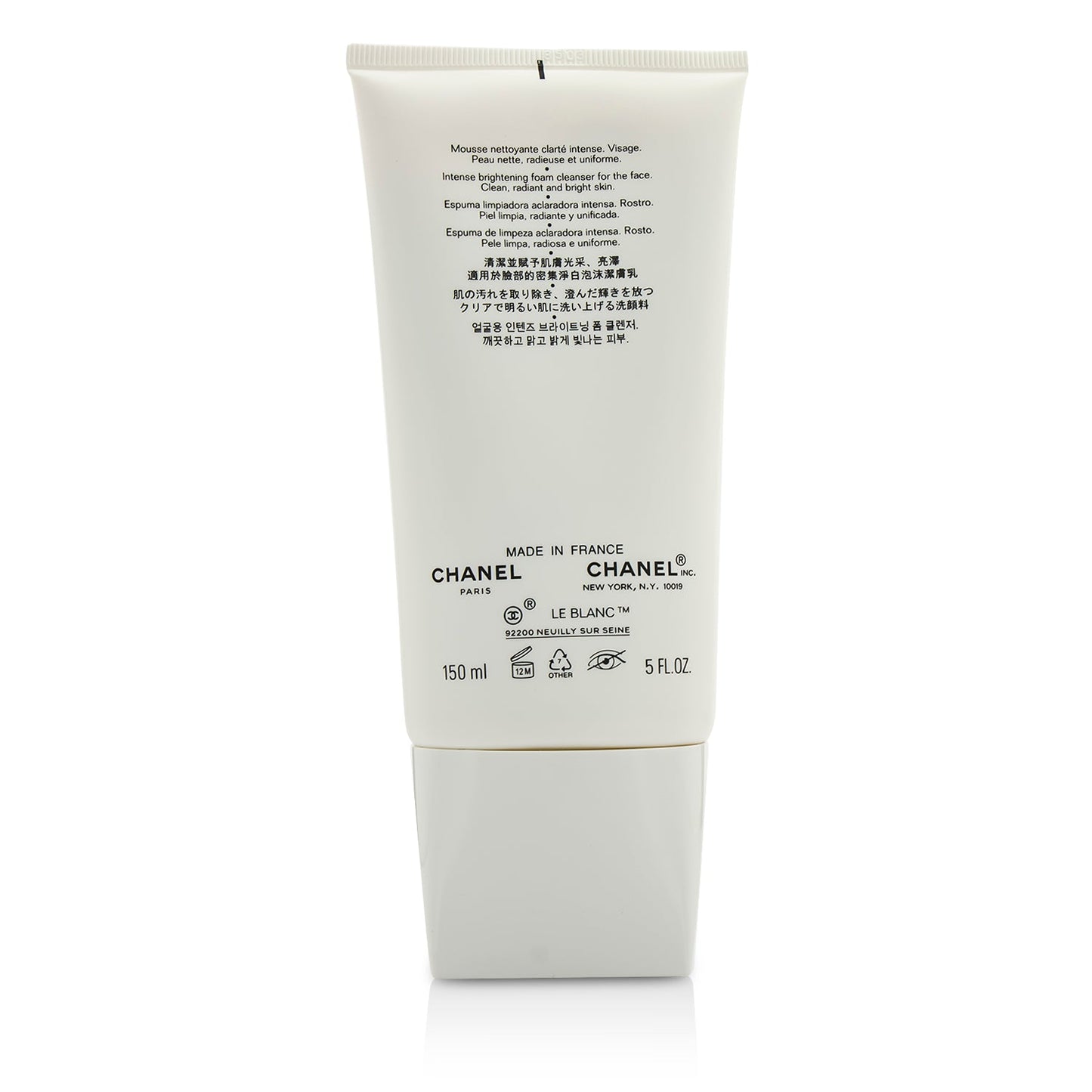 Chanel Le Blanc Intense Brightening Foam Cleanser 150ml/5oz