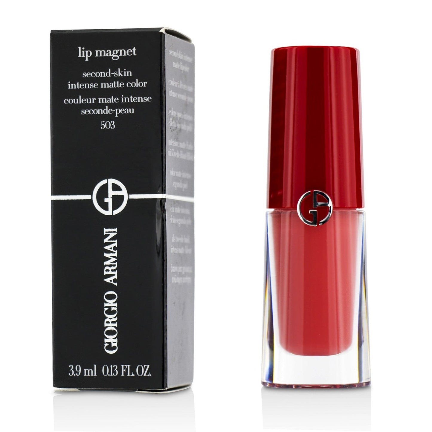 Giorgio Armani Lip Magnet Second Skin Intense Matte Color - # 500 Maharajah 3.9ml/0.13oz
