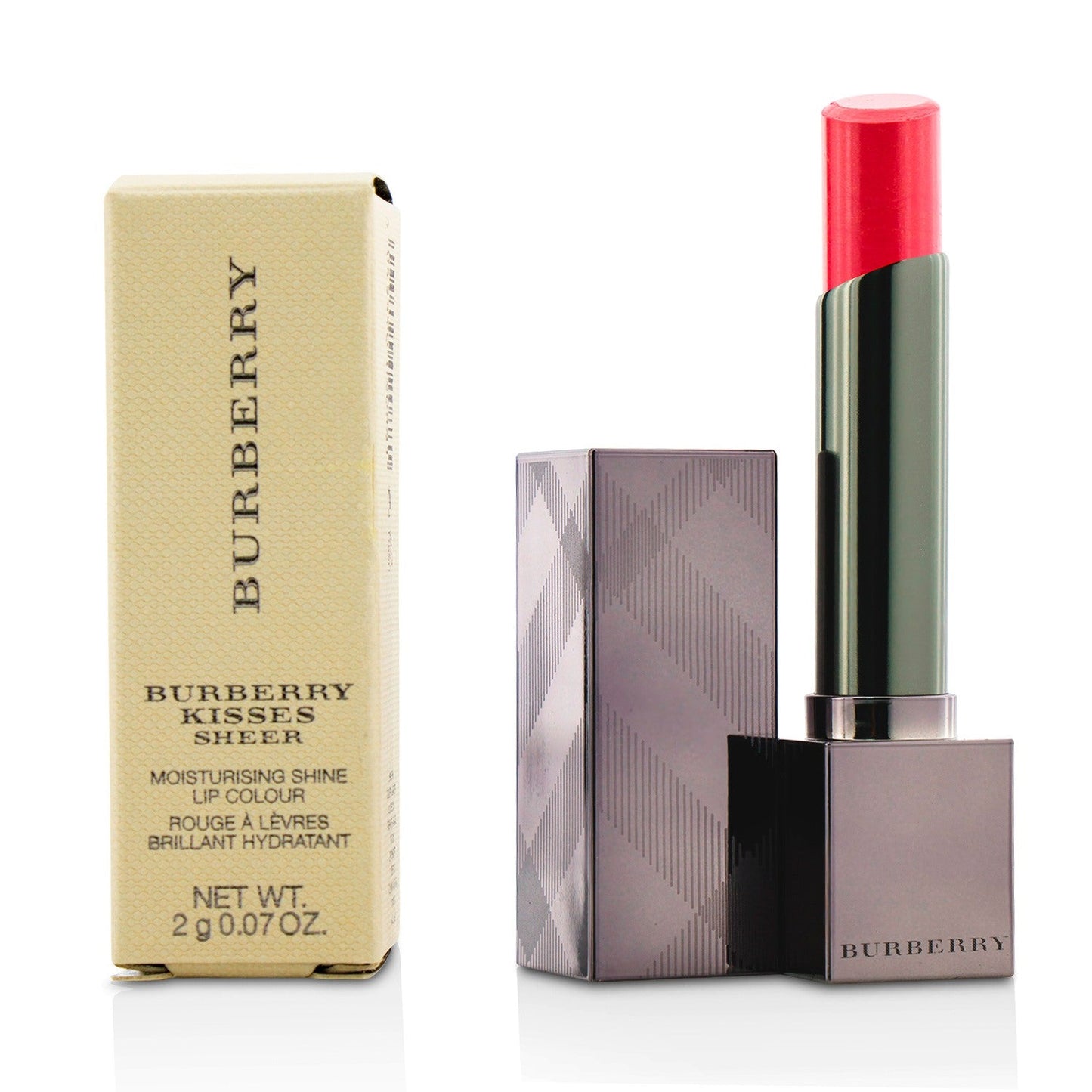 Burberry Burberry Kisses Sheer Moisturising Shine Lip Colour - # No. 241 Crimson Pink 2g/0.07oz
