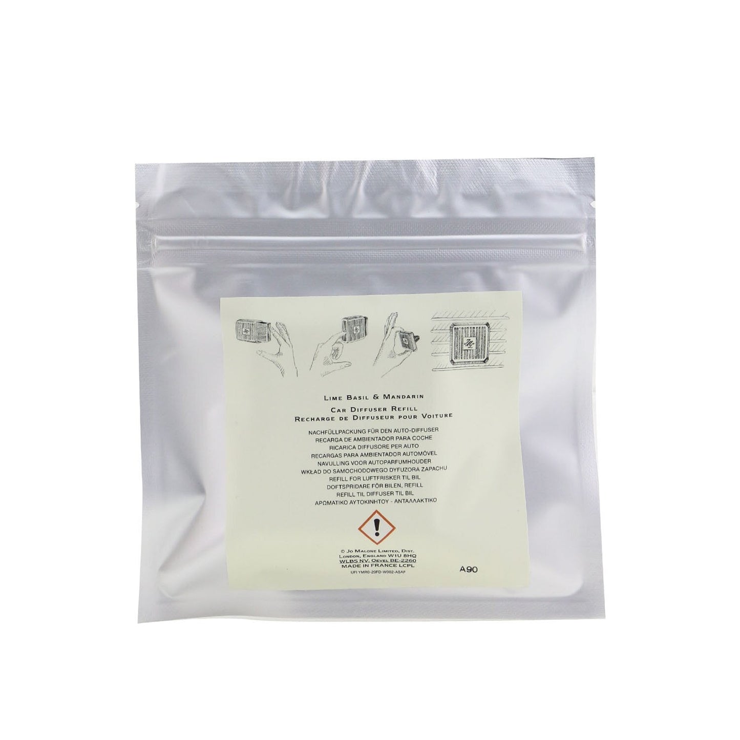 Jo Malone Lime Basil & Mandarin Car Diffuser Cartridge 1pc