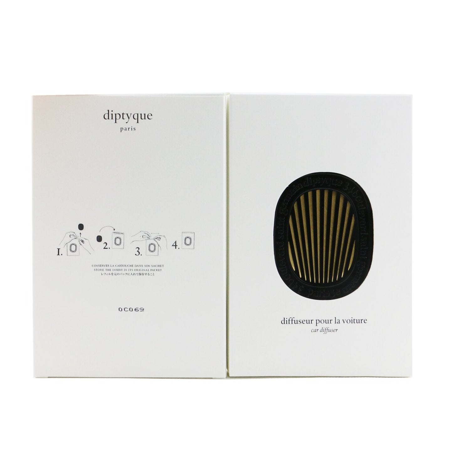 Diptyque Car Diffuser - Roses 2.1g/0.07oz