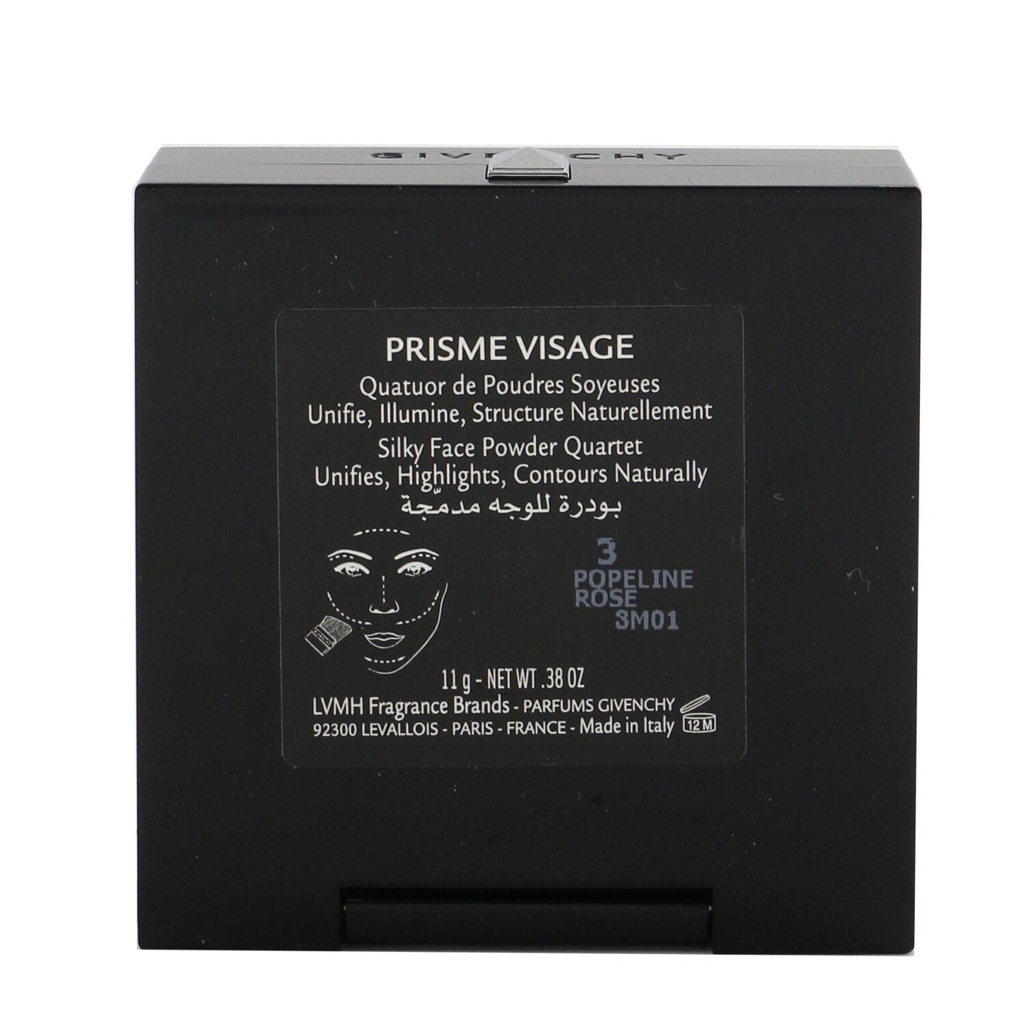 Givenchy Prisme Visage Silky Face Powder Quartet - # 4 Dentelle Beige 11g/0.38oz