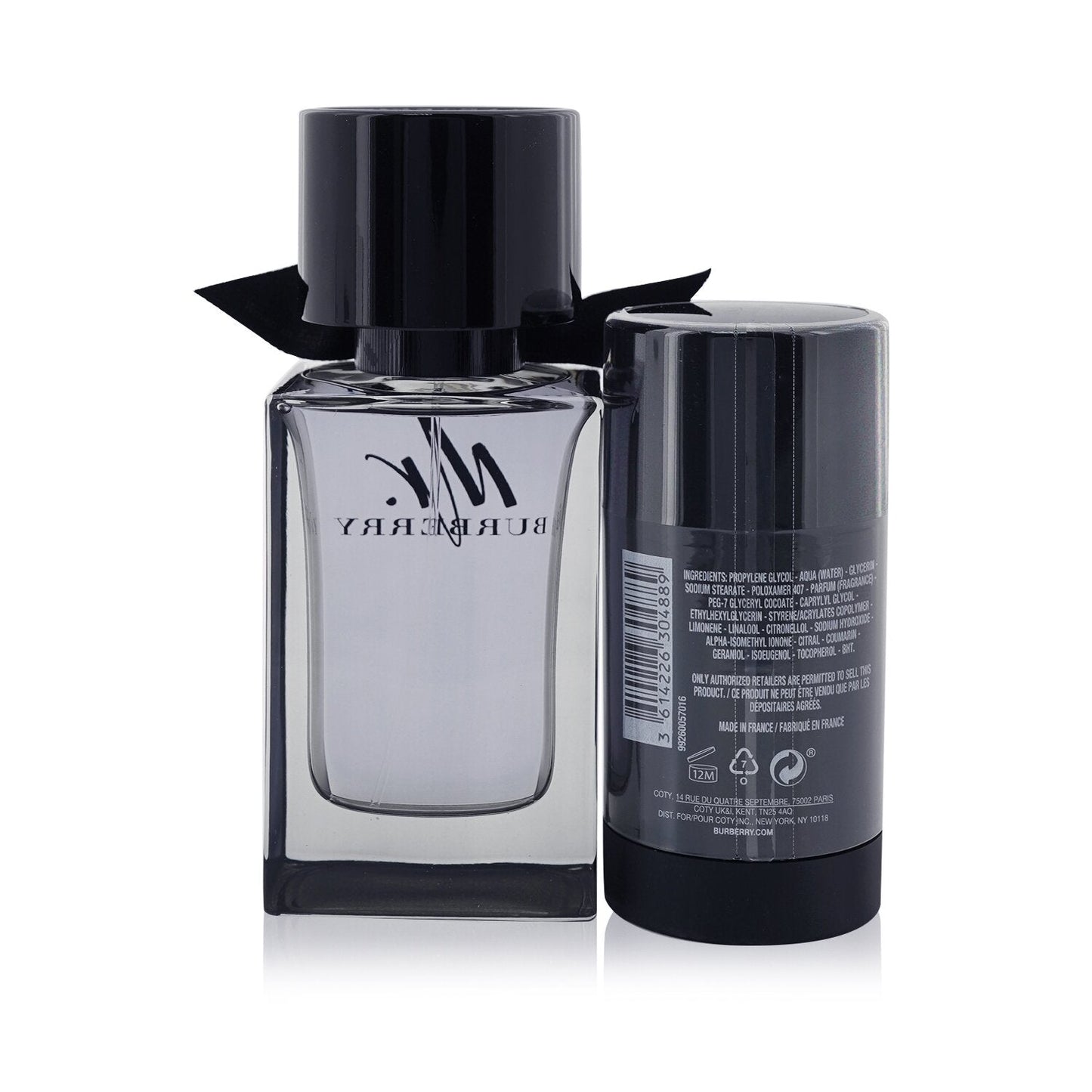 Burberry Mr. Burberry Coffret: Eau De Toilette Spray 100ml/3.3oz + Deodorant Stick 70g/2.4oz 2pcs