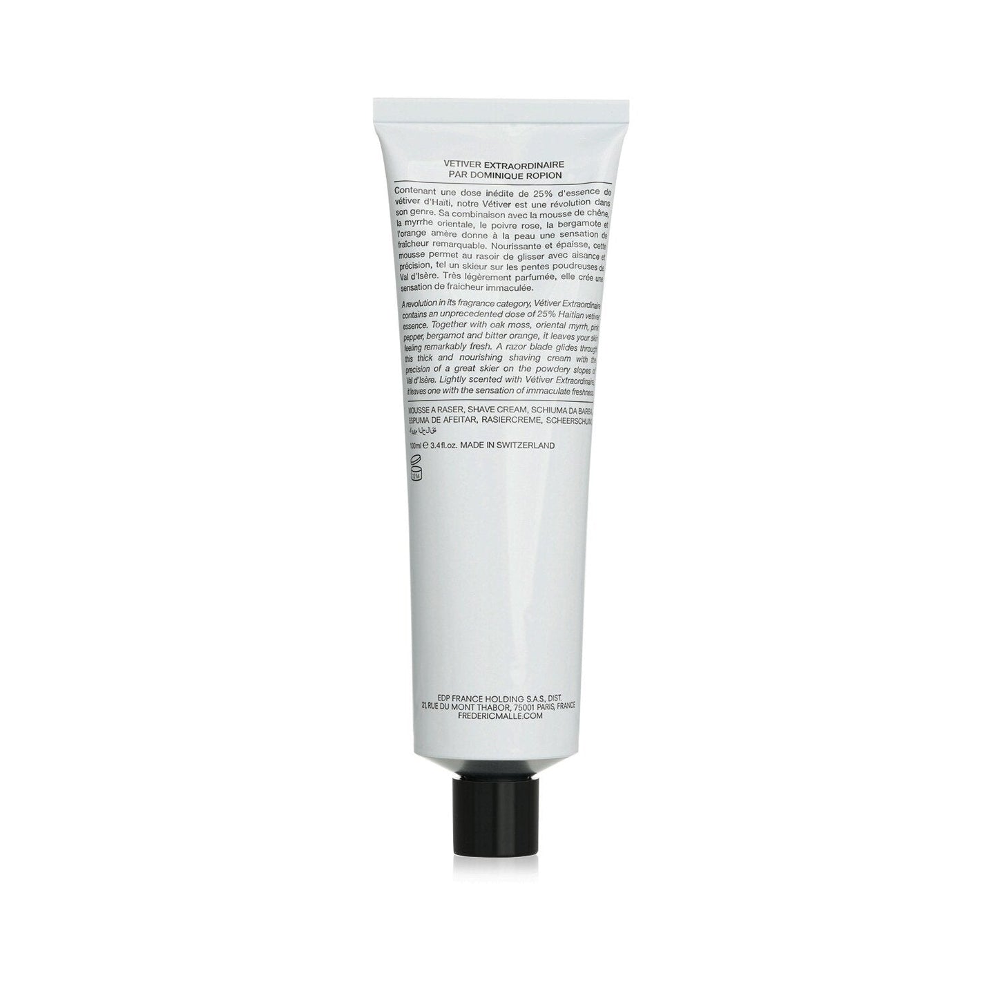 Frederic Malle Vetiver Extraordinaire Shave Cream 100ml/3.4oz