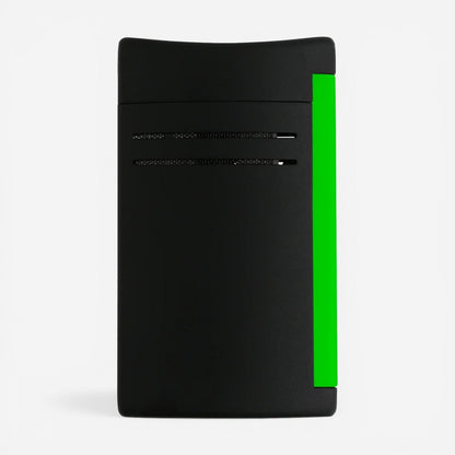 S.T. Dupont Maxijet Fluo Matte Black & Neon Green Lighter 020172