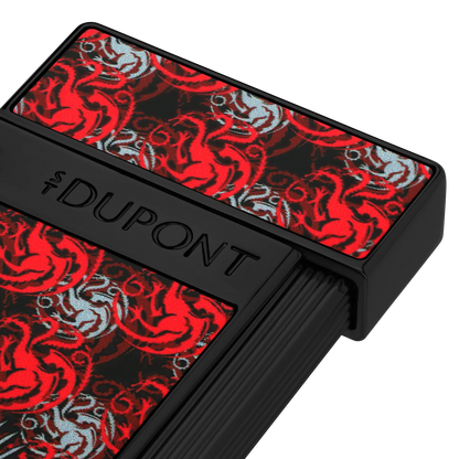 S.T. DUPONT Slimmy Lacquered Game of Thrones Light Black Lighter/Briquet 028112