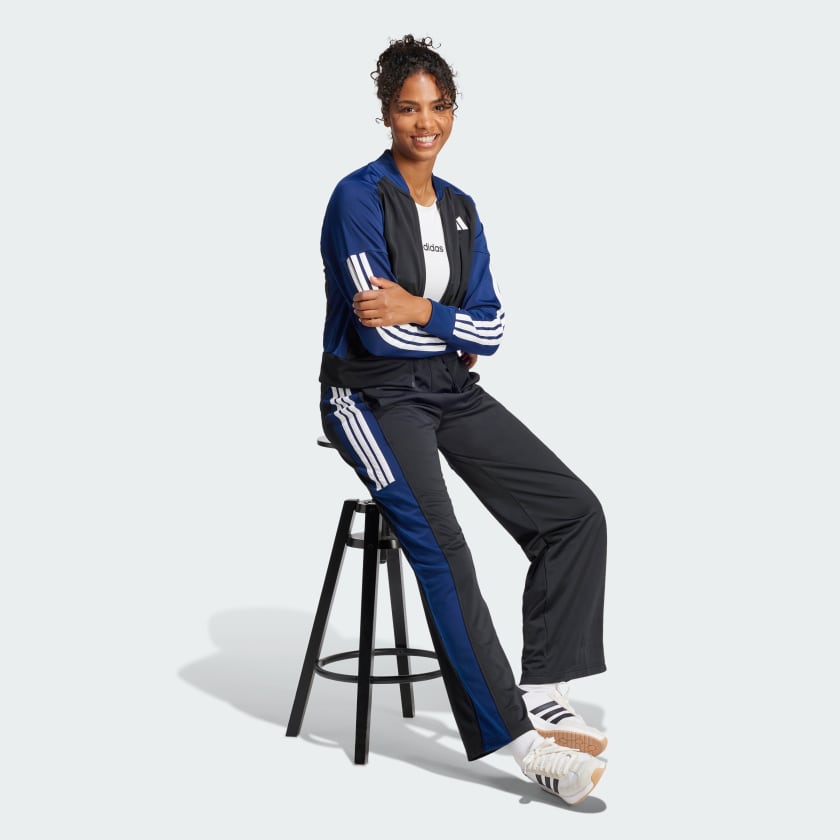 Women's adidas Tricot 3-Stripes Fashion Track Top