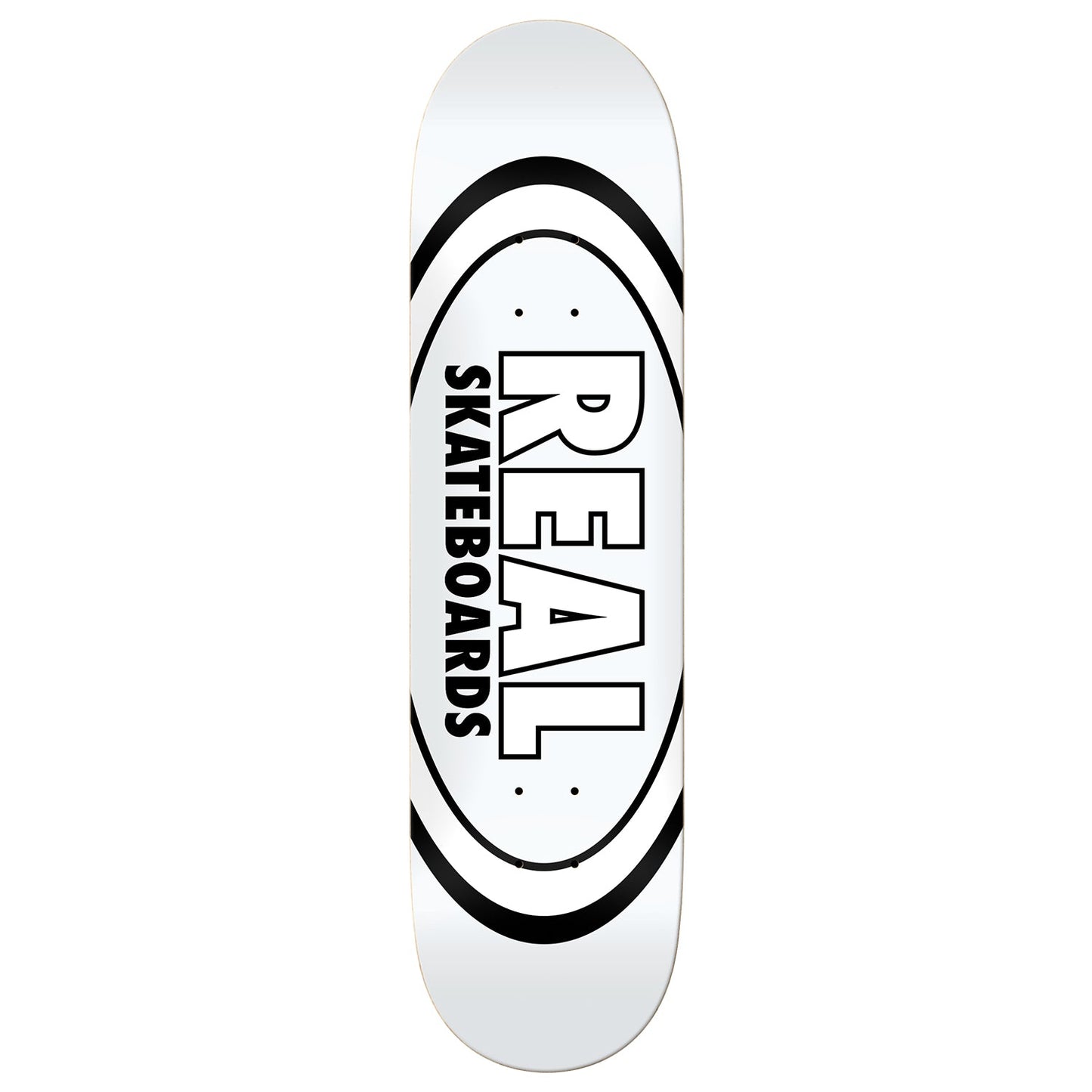 Real Deck Classic Oval White 8.38" x 32.25"