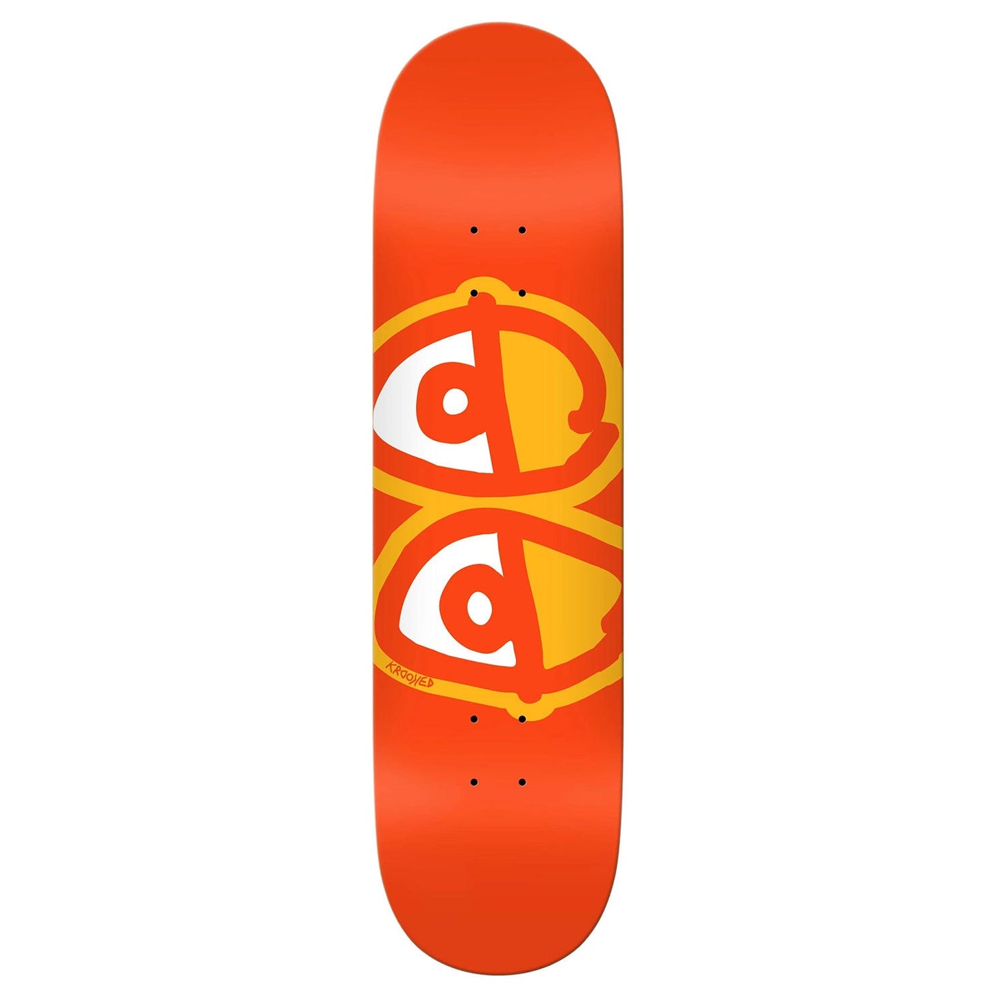 Krooked Skateboard Deck Team Eyes 8.25" x 32"