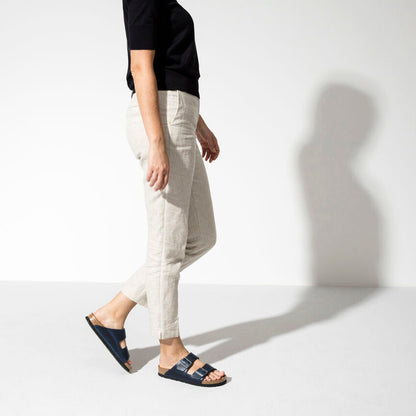 Unisex Arizona Soft Footbed Oiled Leather Blue Medium/Narrow