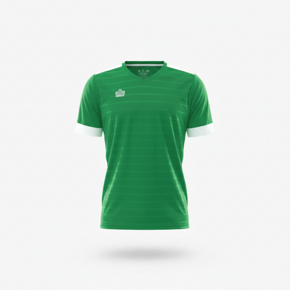 Derby Jersey Emerald Green/White