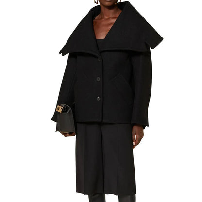 Jacquemus Black Virgin Wool Full-Length Jacket