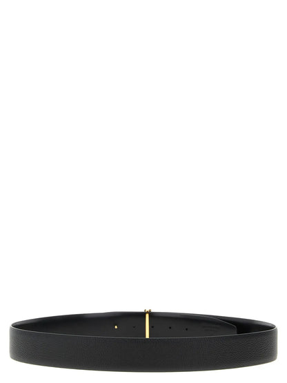 Tom Ford Black Calfskin Regular Belt