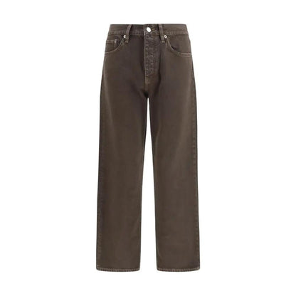 Sunflower Brown Cotton Relaxed Fit Jeans
