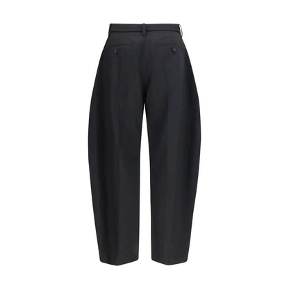 Sacai Black Polyester Casual Pants