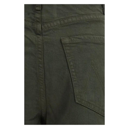 Mother Denim Bicolor Cotton Relaxed Fit Jeans