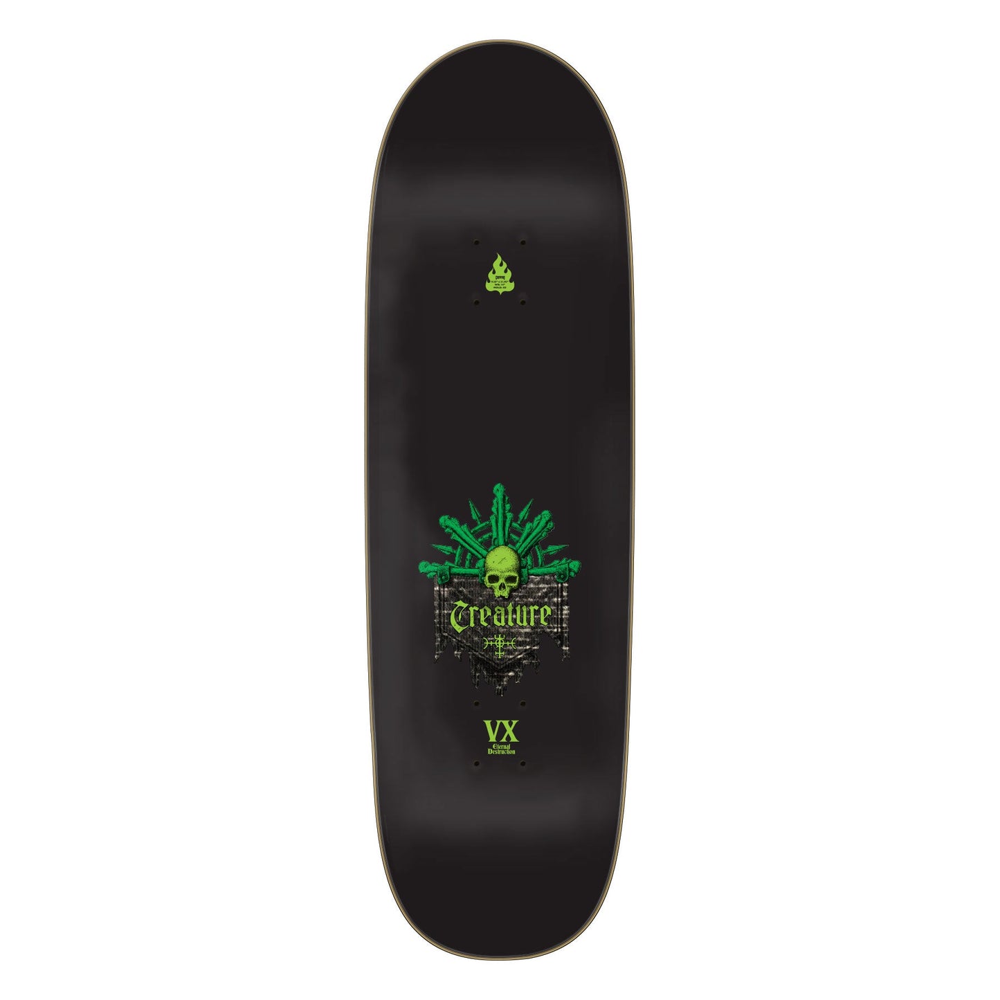 Creature Skateboard Deck Team Messenger VX 9.25" x 31.95"