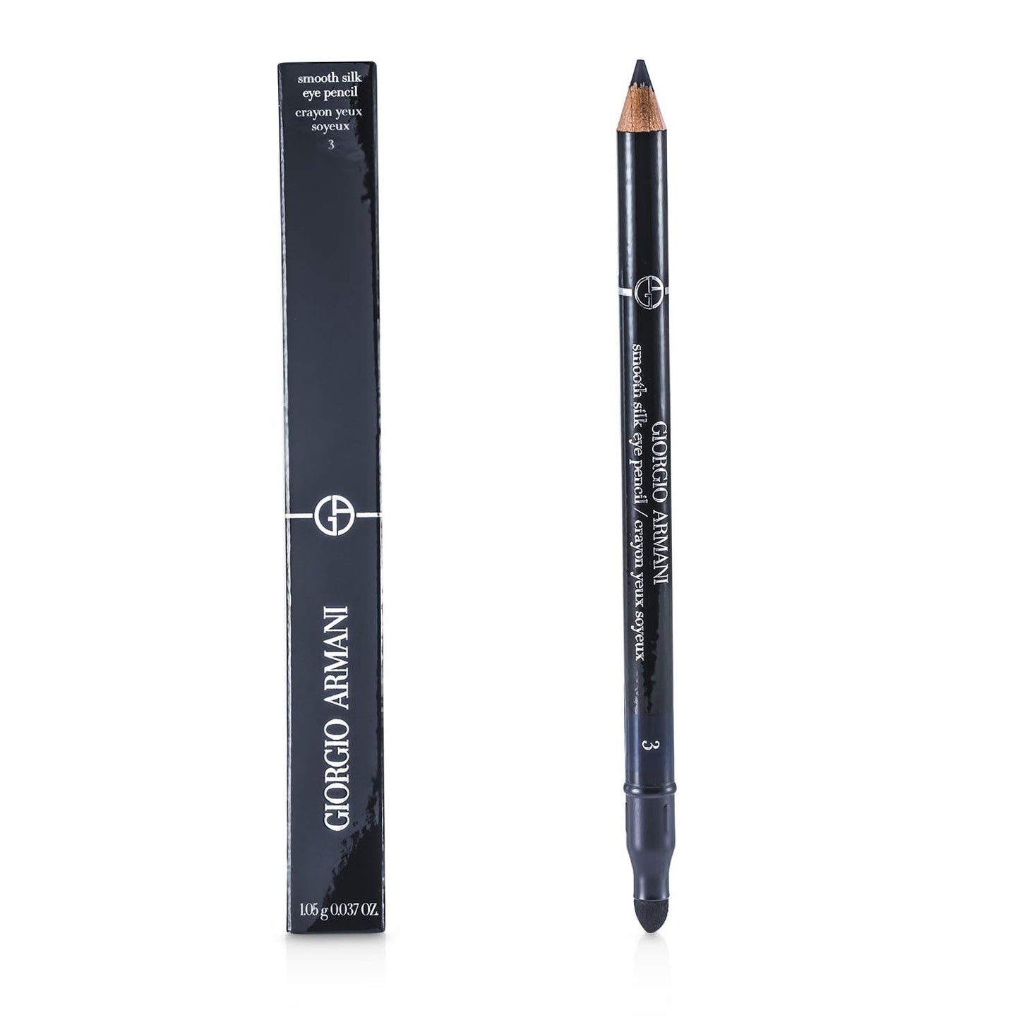 Giorgio Armani Smooth Silk Eye Pencil - # 08 Gray (Unboxed)  1.05g/0.037oz