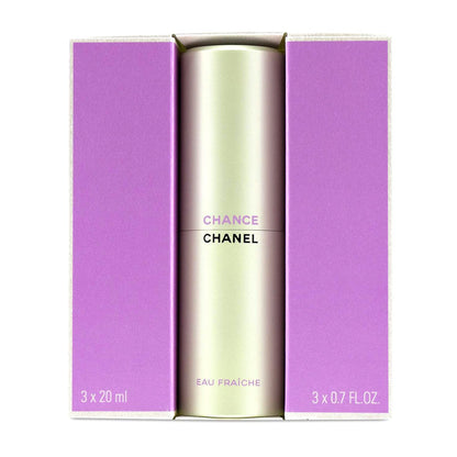Chanel Chance Eau Fraiche Twist & Spray Eau De Toilette  3x20ml/0.7oz