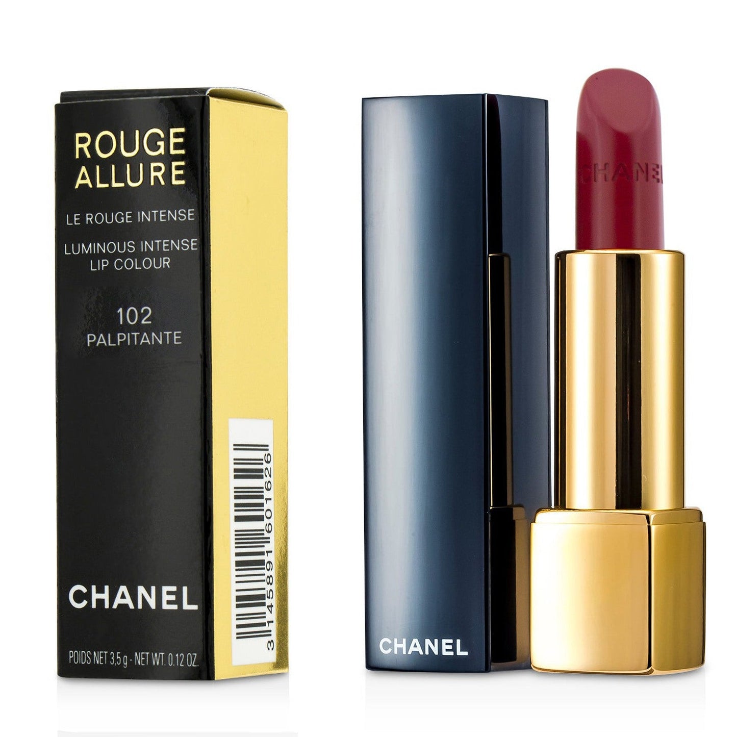 Chanel Rouge Allure Luminous Intense Lip Colour - # 837 Rouge Spectaculaire  3.5g/0.12oz