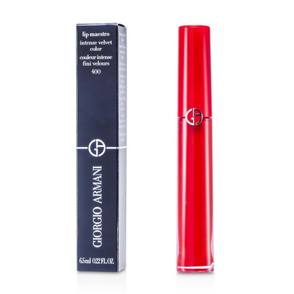 Giorgio Armani Lip Maestro Intense Velvet Color (Liquid Lipstick) - # 415 (Red Wood)  6.5ml/0.22oz