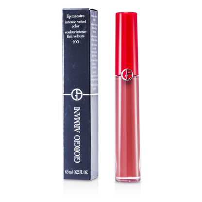 Giorgio Armani Lip Maestro Intense Velvet Color (Liquid Lipstick) - # 206 (Cedar)  6.5ml/0.22oz