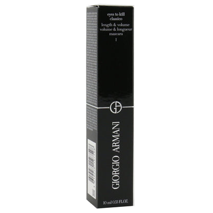 Giorgio Armani Eyes To Kill Classico Length & Volume Mascara - # 1 (Black)  10ml/0.33oz