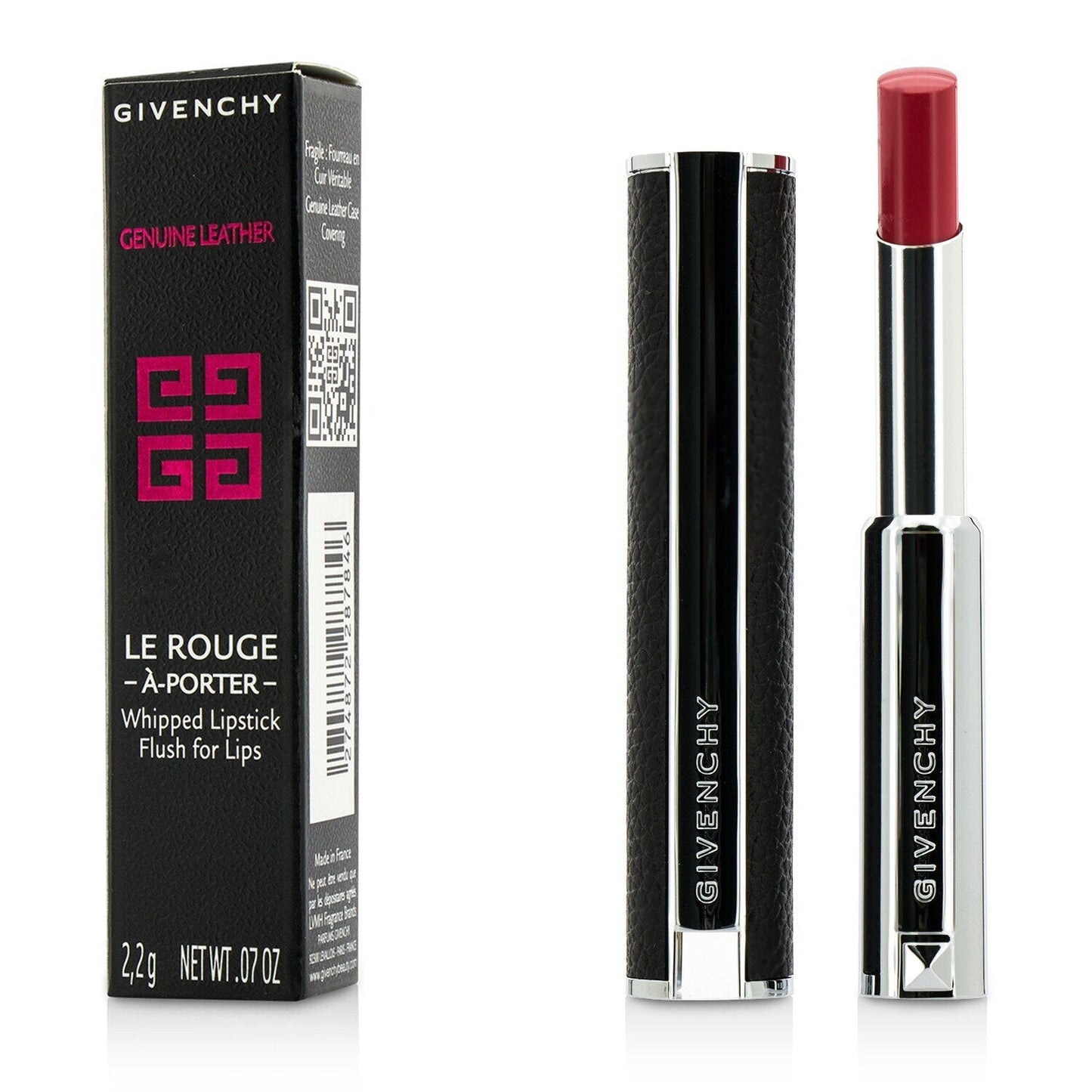 Givenchy Le Rouge A Porter Whipped Lipstick - # 206 Corail Decollete (Unboxed)  2.2g/0.07oz