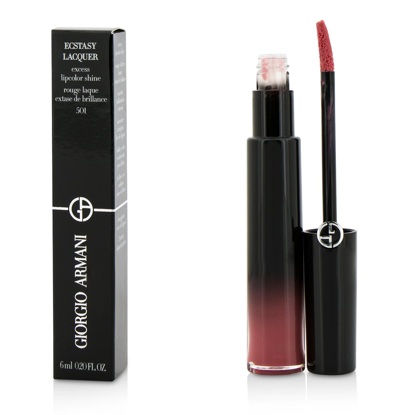 Giorgio Armani Ecstasy Lacquer Excess Lipcolor Shine - #516 Flashlight  6ml/0.2oz