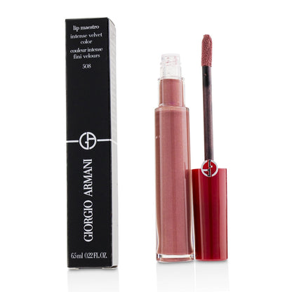 Giorgio Armani Lip Maestro Intense Velvet Color (Liquid Lipstick) - # 405 (Sultan)  6.5ml/0.22oz