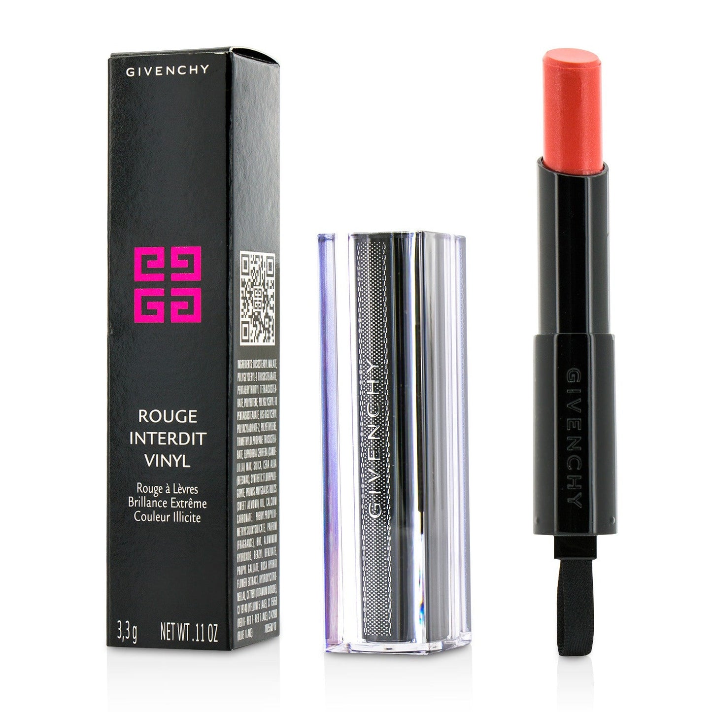 Givenchy Rouge Interdit Vinyl Extreme Shine Lipstick - # 15 Moka Renversant  3.3g/0.11oz