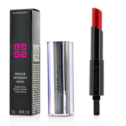 Givenchy Rouge Interdit Vinyl Extreme Shine Lipstick - # 02 Beige Indecent  3.3g/0.11oz