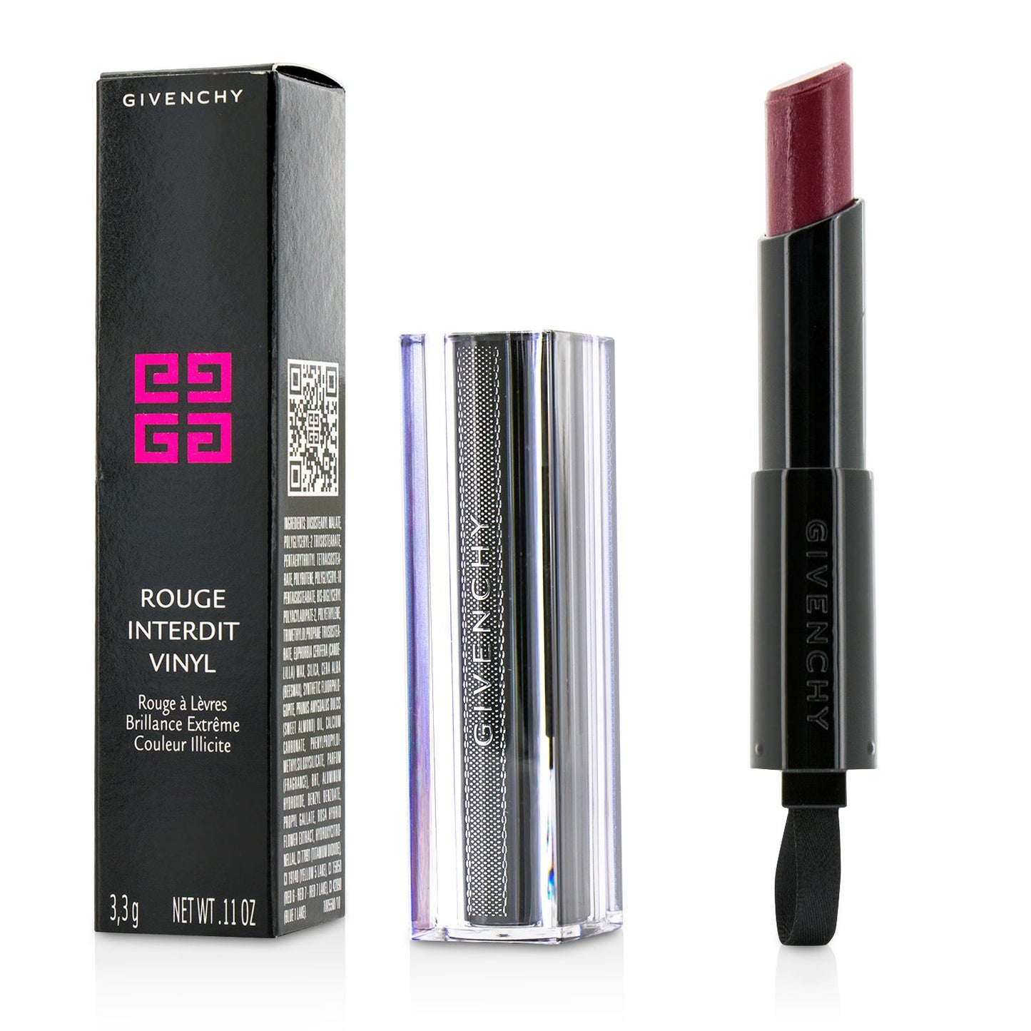 Givenchy Rouge Interdit Vinyl Extreme Shine Lipstick - # 09 Corail Redoutable  3.3g/0.11oz