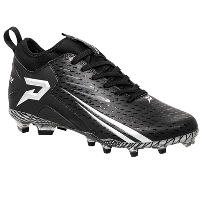 Phenom Elite Quantum Speed 2.0 Football Cleats - Black