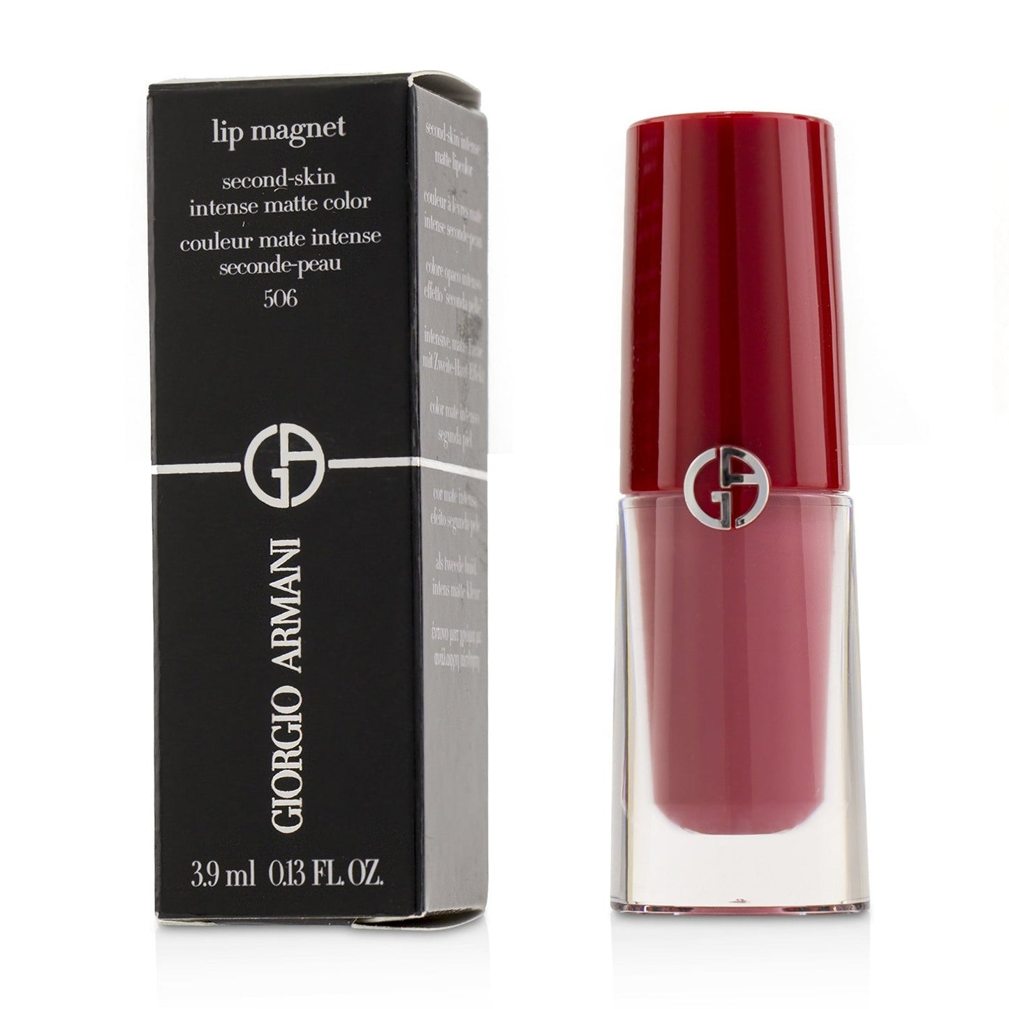 Giorgio Armani Lip Magnet Second Skin Intense Matte Color - # 500 Maharajah  3.9ml/0.13oz
