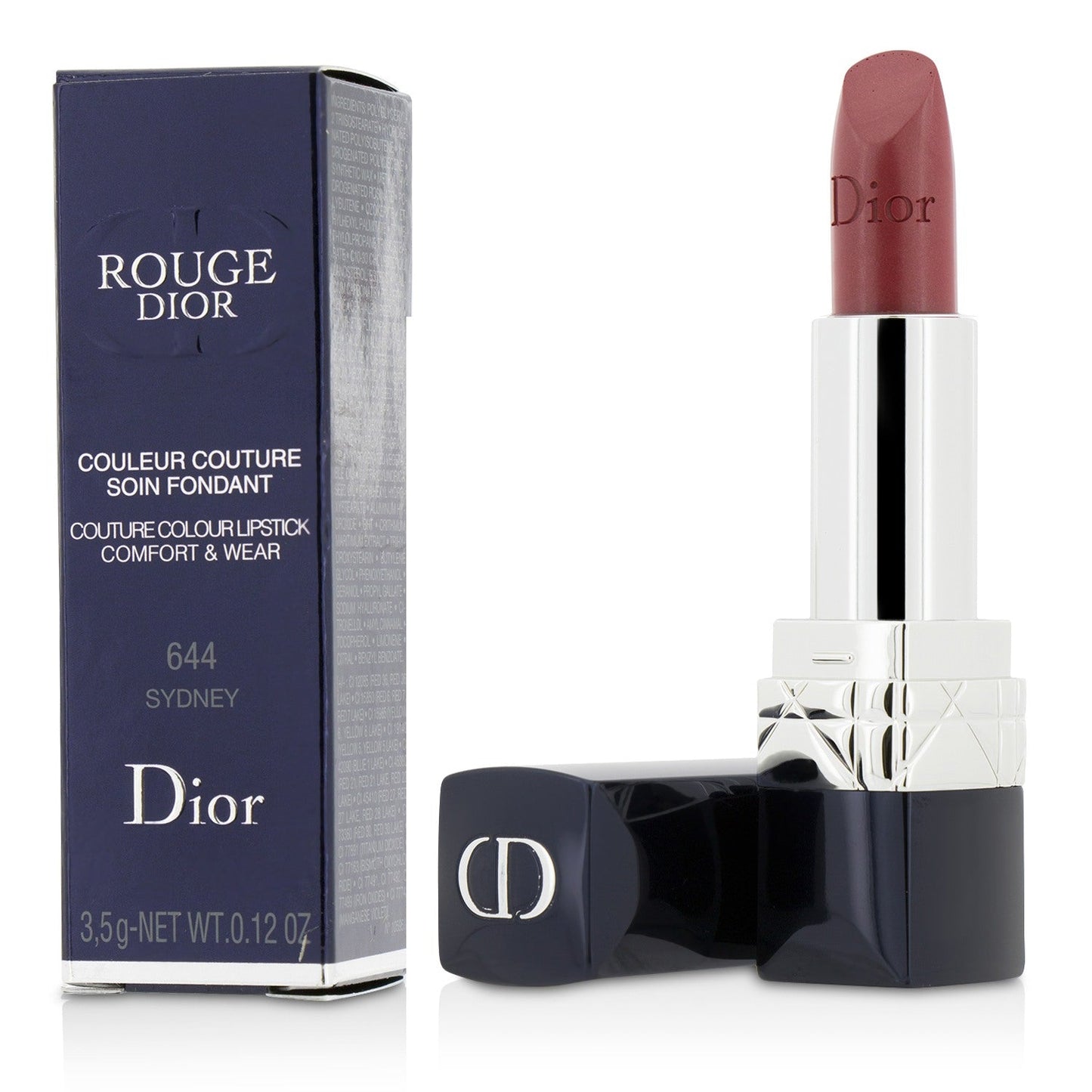 Christian Dior Rouge Dior Couture Colour Comfort & Wear Lipstick - # 475 Rose Caprice  3.5g/0.12oz