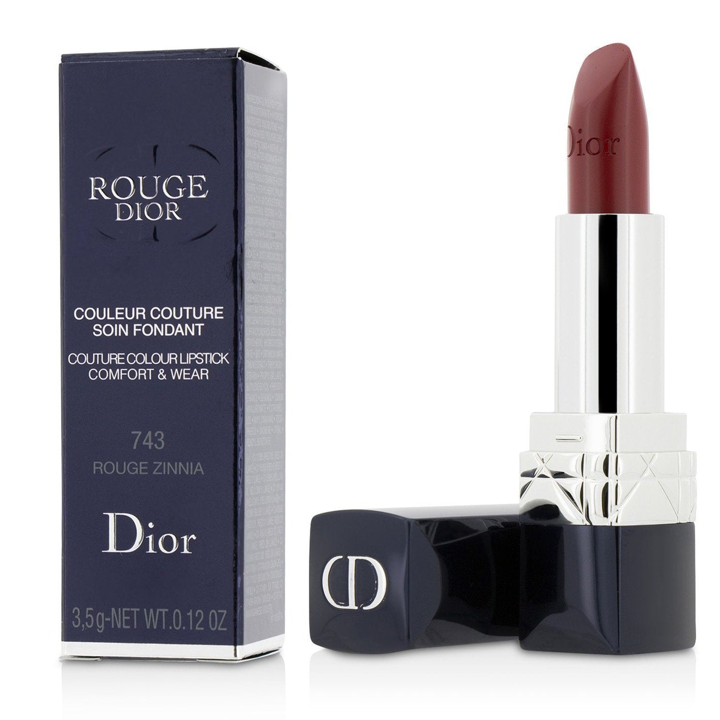 Christian Dior Rouge Dior Couture Colour Comfort & Wear Lipstick - # 475 Rose Caprice  3.5g/0.12oz