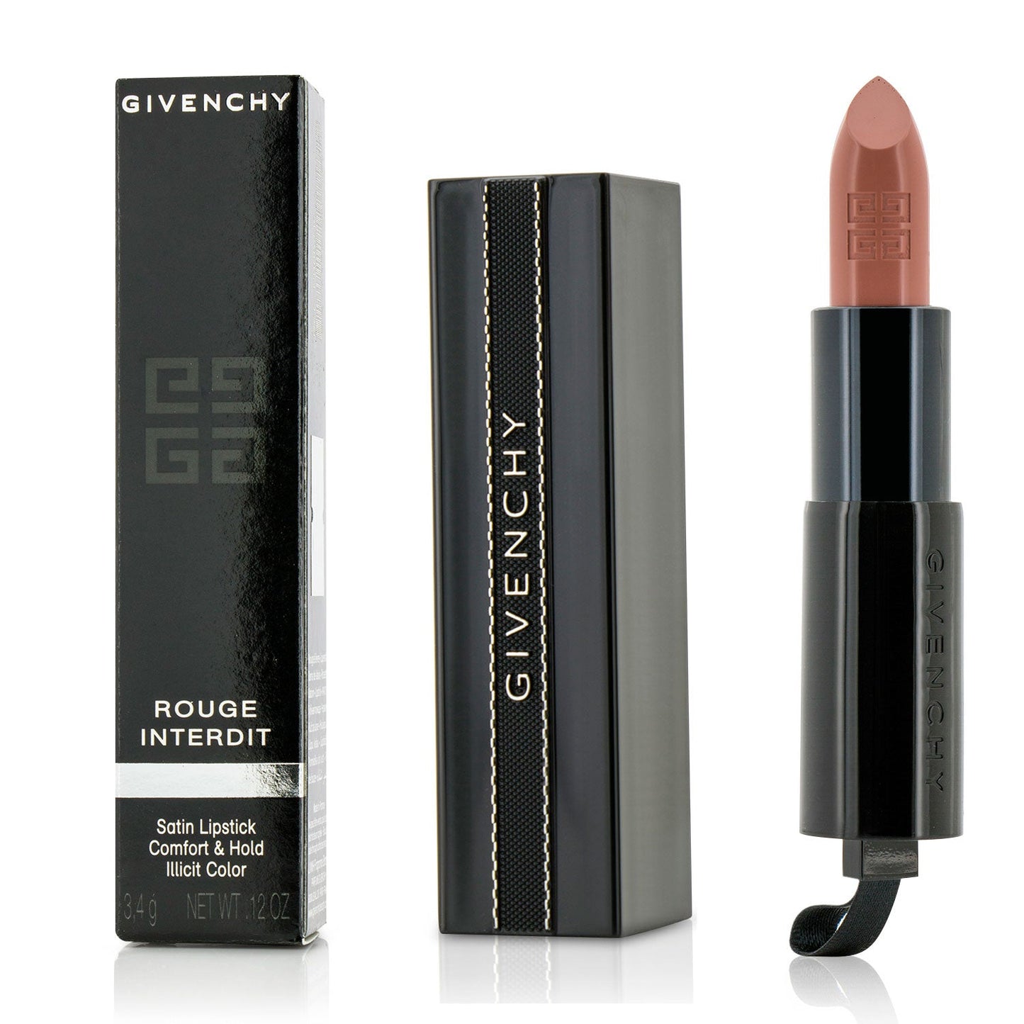Givenchy Rouge Interdit Satin Lipstick - # 14 Redlight  3.4g/0.12oz