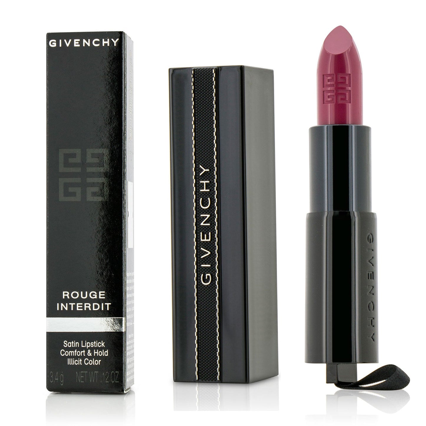 Givenchy Rouge Interdit Satin Lipstick - # 3 Urban Nude  3.4g/0.12oz