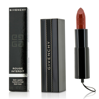 Givenchy Rouge Interdit Satin Lipstick - # 18 Addicted To Rose  3.4g/0.12oz