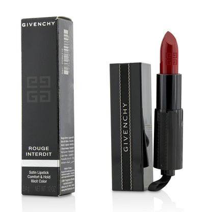 Givenchy Rouge Interdit Satin Lipstick - # 11 Orange Underground  3.4g/0.12oz