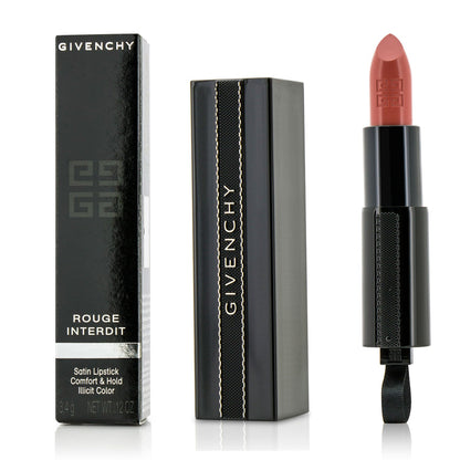 Givenchy Rouge Interdit Satin Lipstick - # 9 Rose Alibi  3.4g/0.12oz