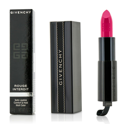 Givenchy Rouge Interdit Satin Lipstick - # 26 Midnight Red  3.4g/0.12oz