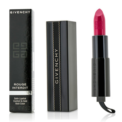 Givenchy Rouge Interdit Satin Lipstick - # 14 Redlight  3.4g/0.12oz