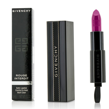 Givenchy Rouge Interdit Satin Lipstick - # 18 Addicted To Rose  3.4g/0.12oz