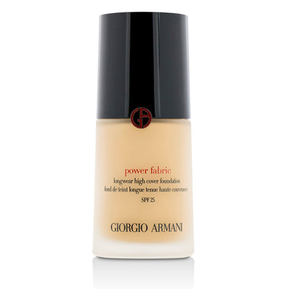 Giorgio Armani Power Fabric Longwear High Cover Foundation SPF 25 - # 2 (Fair, Golden)  30ml/1oz