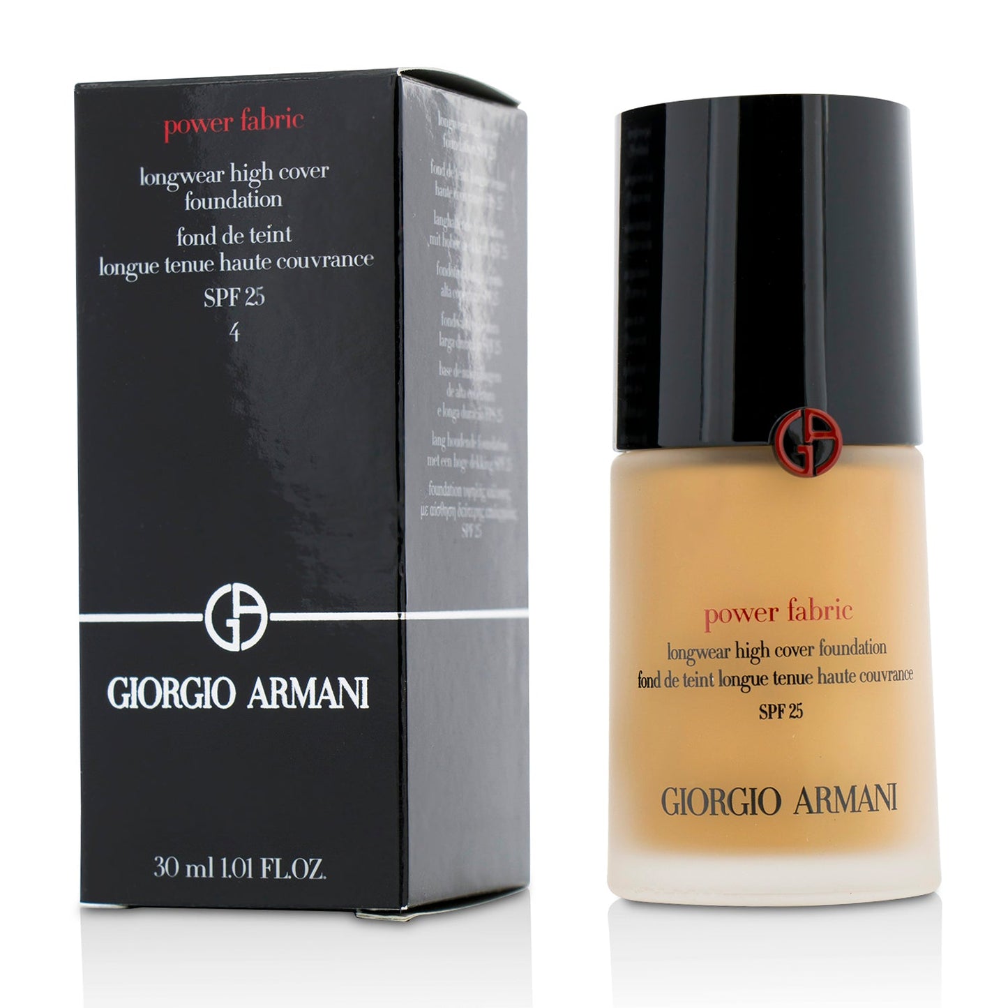 Giorgio Armani Power Fabric Longwear High Cover Foundation SPF 25 - # 2 (Fair, Golden)  30ml/1oz