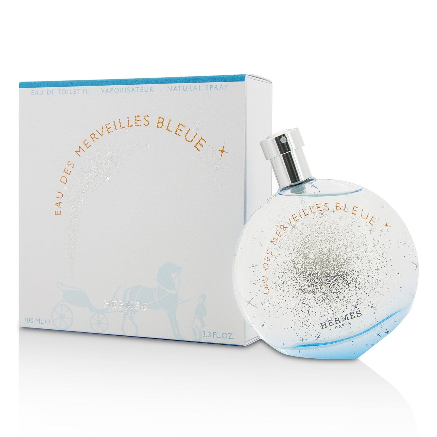 Hermes Eau Des Merveilles Bleue Eau De Toilette Spray  50ml/1.6oz
