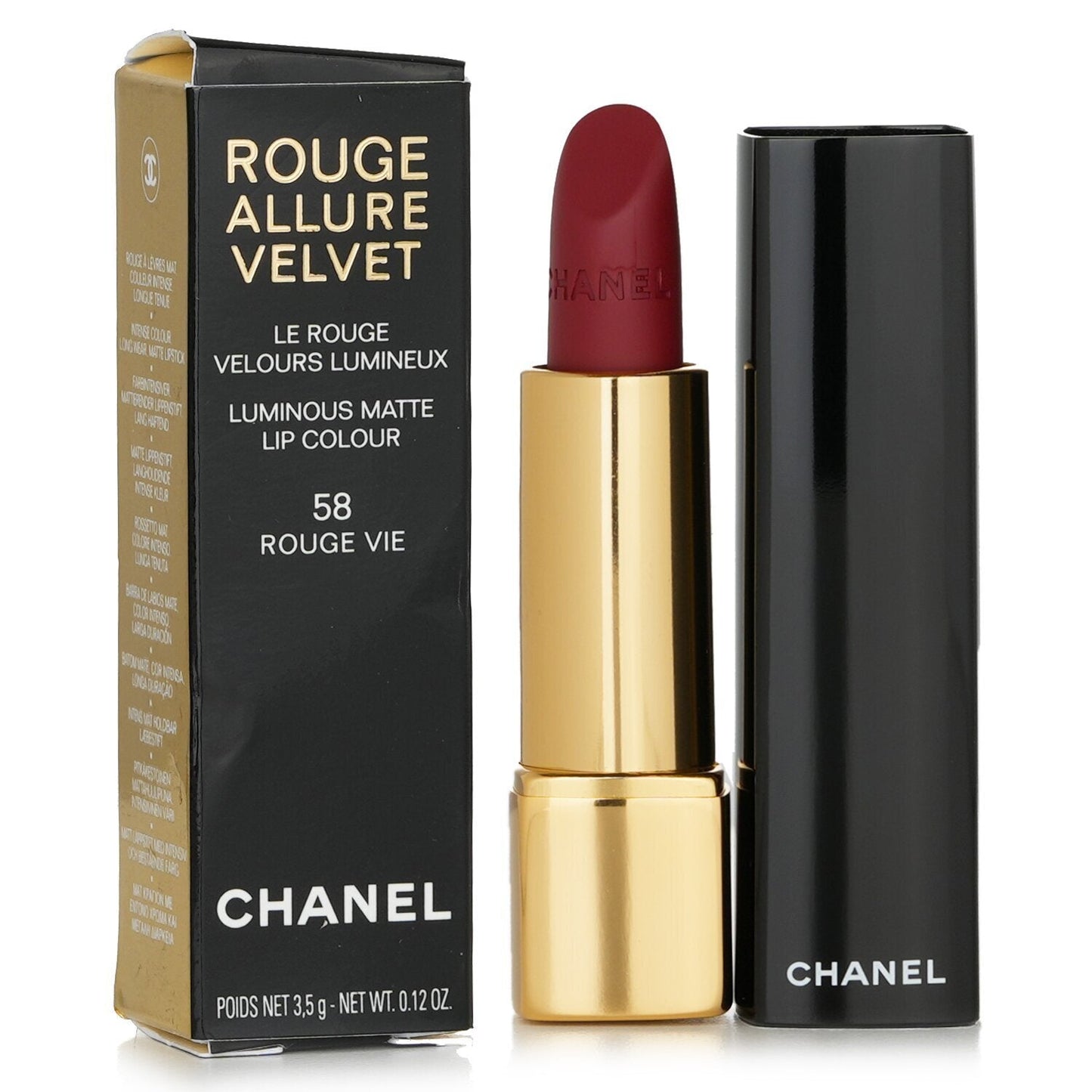 Chanel Rouge Allure Velvet Luminous Matte Lip Colour - # 46 Magnetique  3.5g/0.12oz