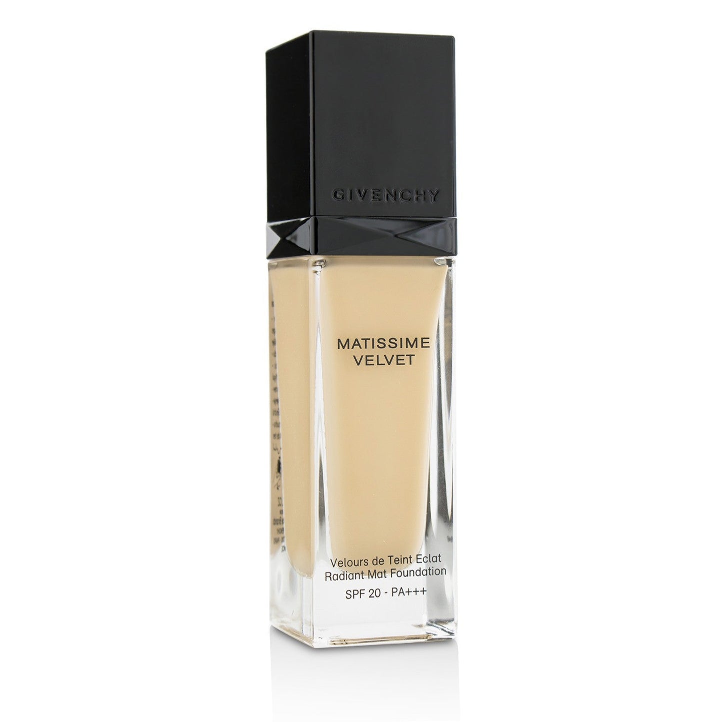 Givenchy Matissime Velvet Radiant Mat Fluid Foundation SPF 20 - #01 Mat Porcelain  30ml/1oz